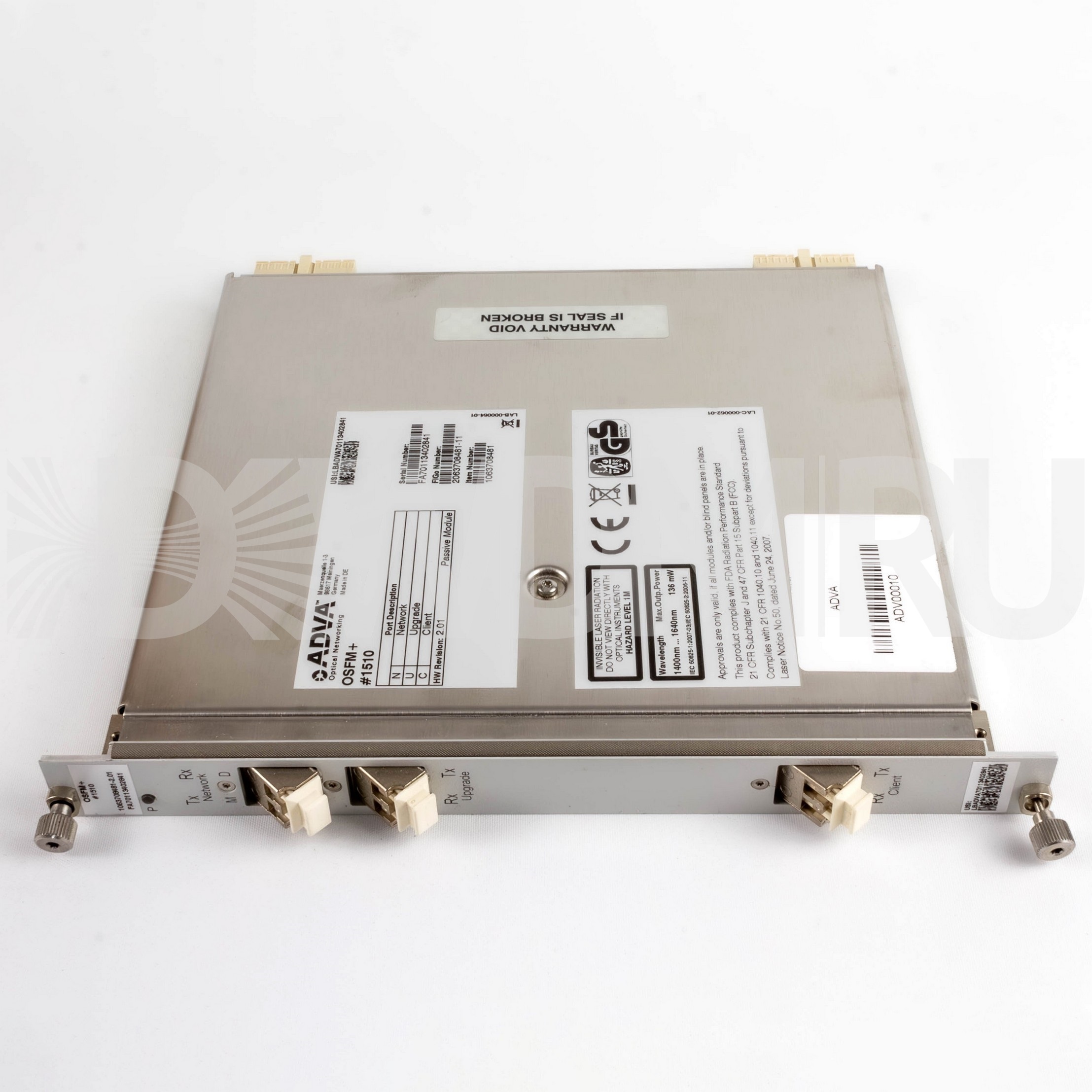 OSFM+#1510 Optical Supervisory Channel Filter Module ADVA Optical pn